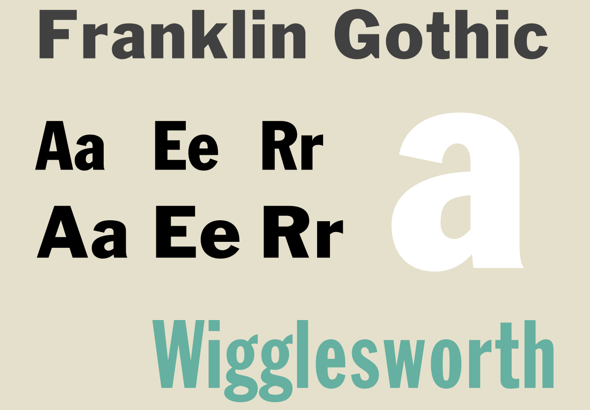 Franklin Gothic font